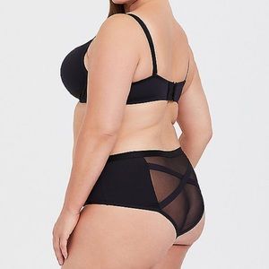 Torrid Microfiber & Mesh Panties